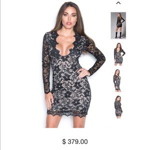Sexy Eli Holt Miami crystal dress